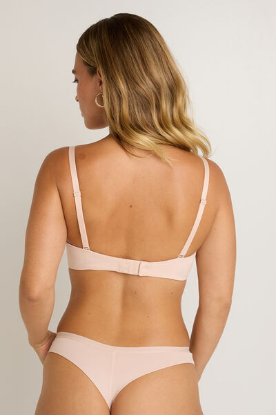 SOUTIEN-GORGE SANS ARMATURES MICROFIBRE NATUREL