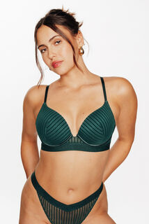 FUGUE SOUTIEN-GORGE AMPLIFORME TULLE VERT