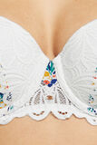 SYARA SOUTIEN-GORGE AMPLI EMBOITANT BLANC/VERT