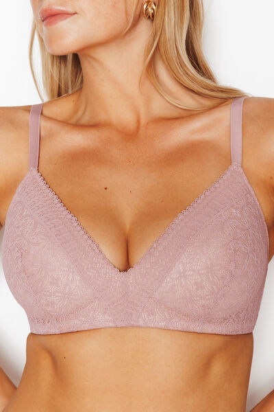 SOUTIEN-GORGE SANS ARMATURES AMPLI TAUPE