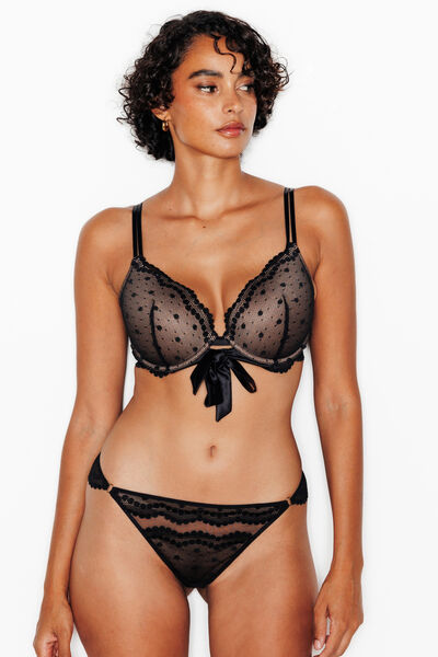 JOYCEA SOUTIEN-GORGE AMPLIFORME PLUNGE NOIR