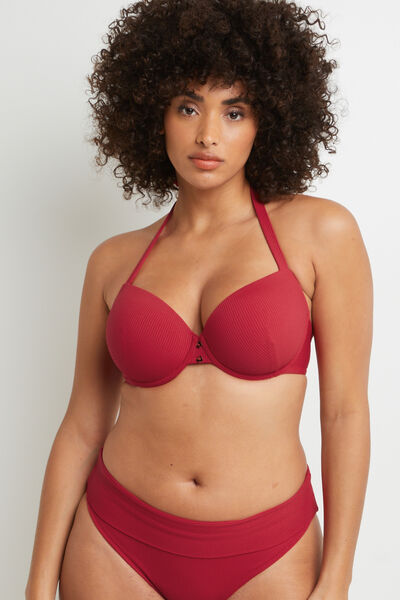 LOTUS MAILLOT DE BAIN COQUE MICROFIBRE ROUGE