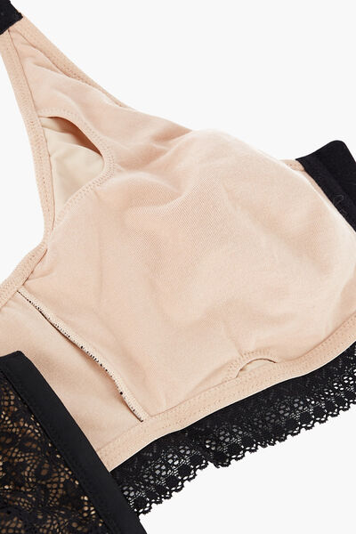 SWEET Soutien-gorge Post opératoire Brassière NOIR