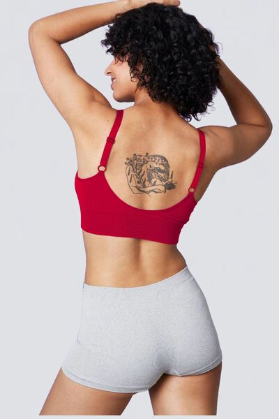 DOODIE BRASSIERE SANS COUTURE ROUGE ROUGE