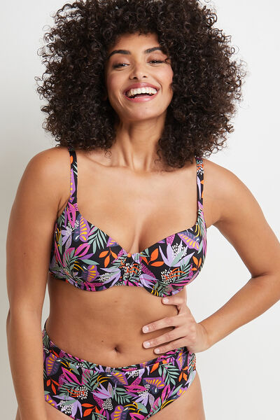 LAVANDE MAILLOT DE BAIN AMPLI EMBOITANT NOIR