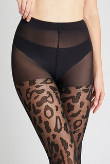 CALINE COLLANT FANTAISIE 40 DENIERS NOIR