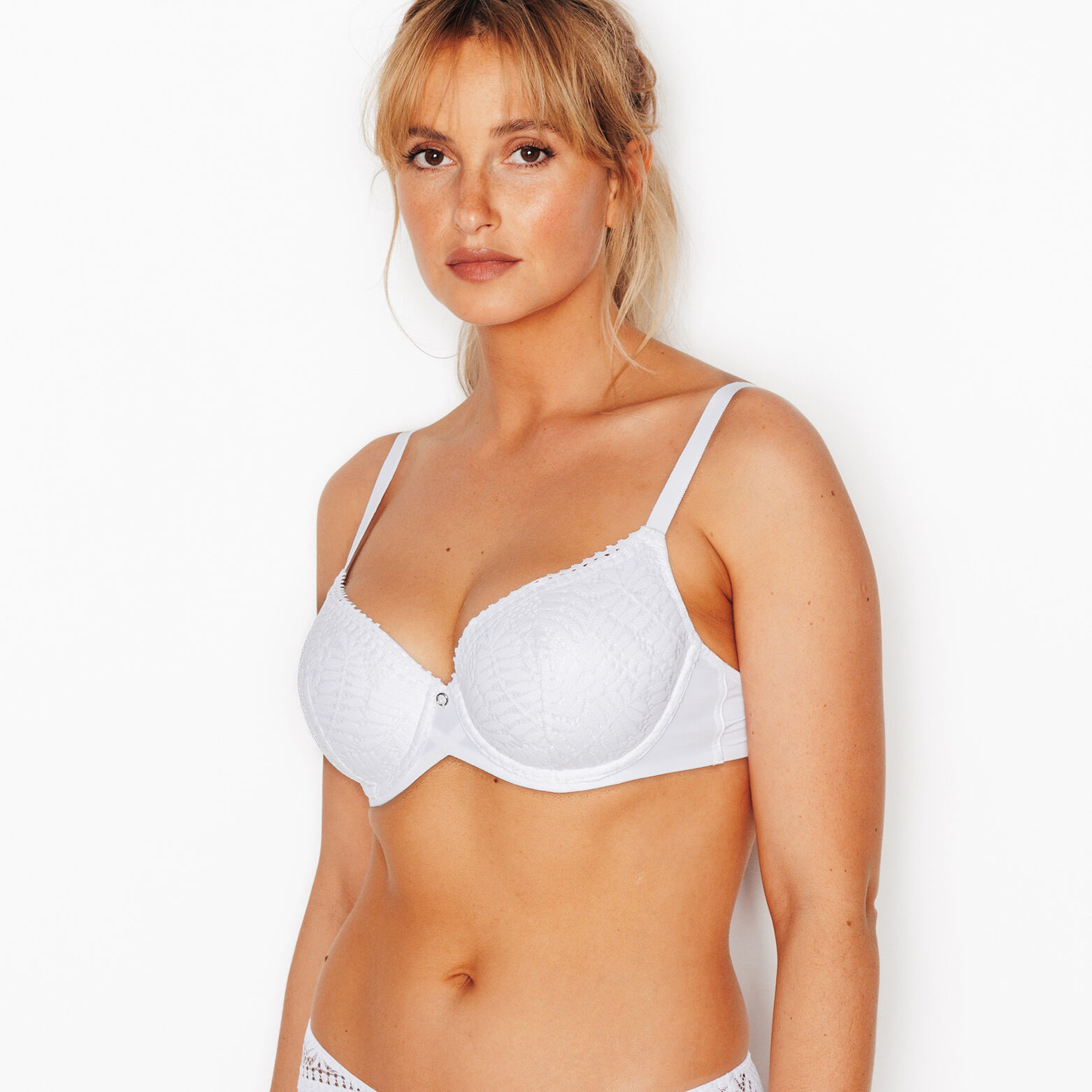 ISABELLE SOUTIEN-GORGE AMPLIFORME BLANC