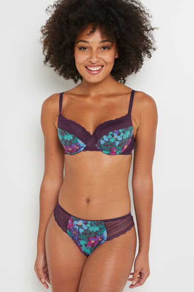 CULOTTE MICROFIBRE VIOLET