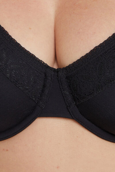 ALBA SOUTIEN-GORGE FOULARD NOIR