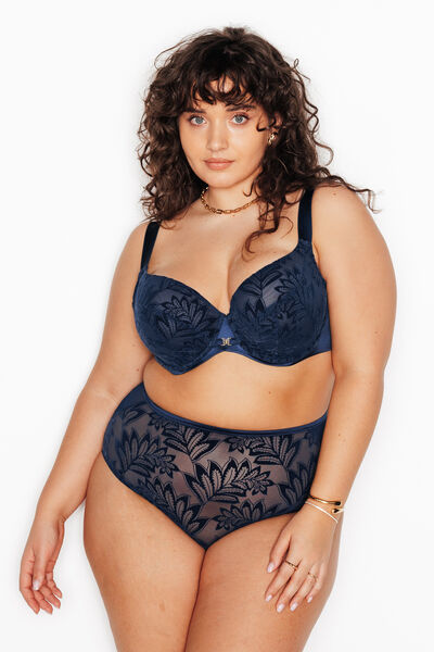 SOUTIEN-GORGE EMBOITANT GRANDE TAILLE MARINE