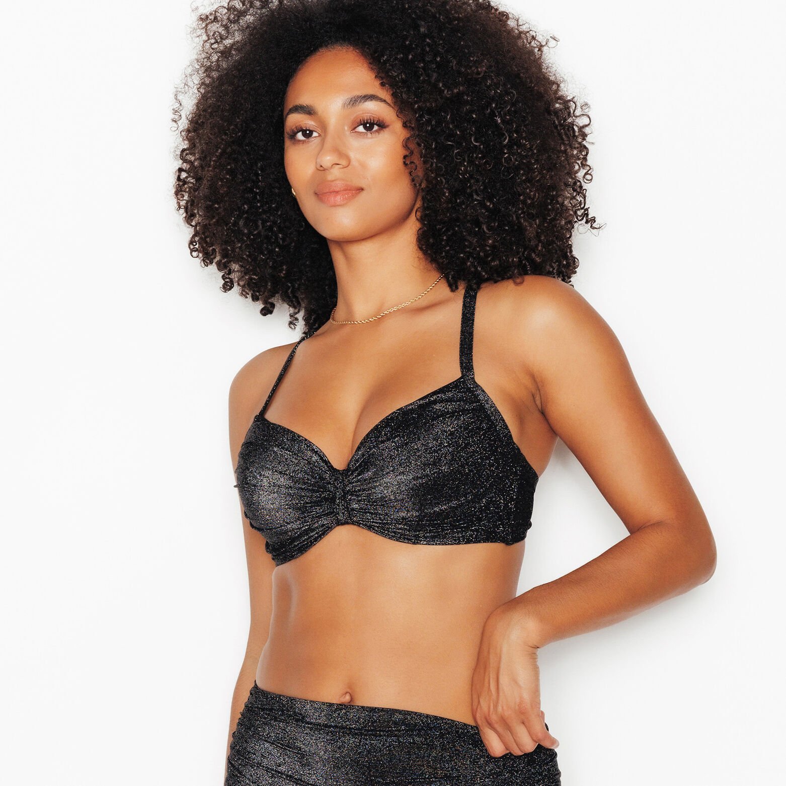 NESS Maillot de bain Ampliforme NOIR