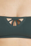 LISA MAILLOT DE BAIN BRASSIERE VERT FONCE