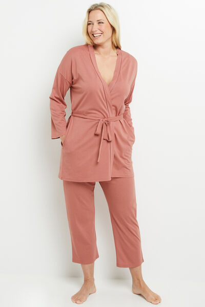 BAMBI DESHABILLE COTON ROSE