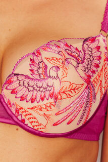 INAYA SOUTIEN-GORGE AMPLIFORME PUSH-UP MULTICO ROSE