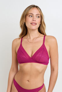 SWEET soutien-gorge sans armatures dentelle FUCHSIA