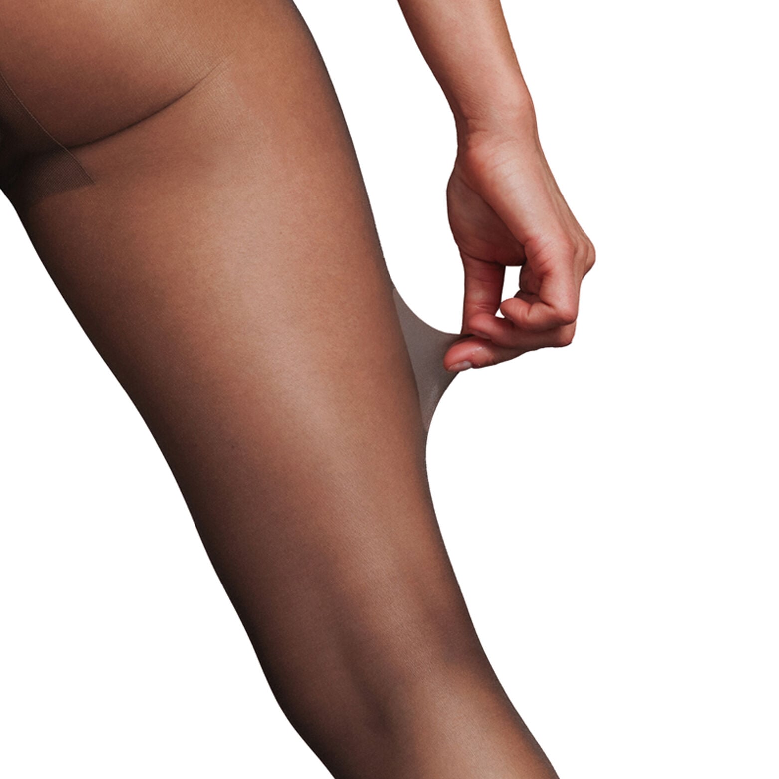 JAUGE COLLANT EFFET 2NDE PEAU 15 DENIERS MARRON