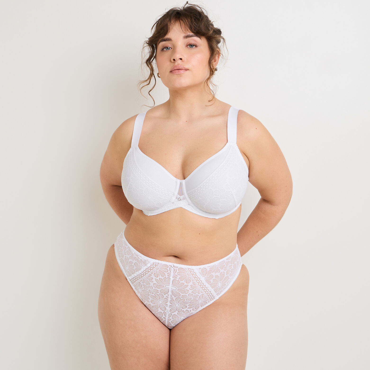 GABI+ culotte dentelle BLANC