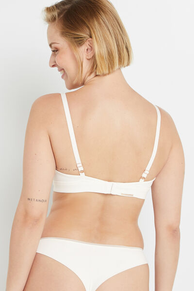 SYARA SOUTIEN-GORGE SANS ARMATURES ECRU