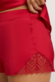 FEMME SHORT ROUGE