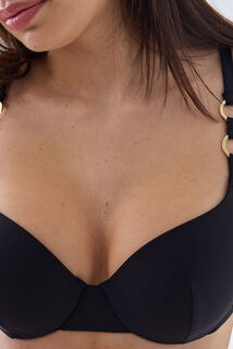 NOCTURNE MAILLOT DE BAIN AMPLIFORME EMBOITANT NOIR