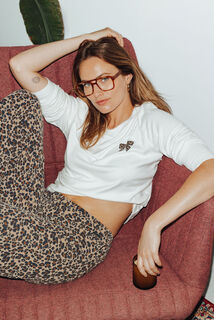 JORDANA PANTALON DE PYJAMA MULTICO MARRON