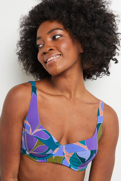 MAILLOT DE BAIN EMBOIT FOULARD MULTICOLOR