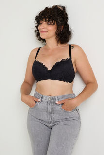 DENTELLE SOUTIEN-GORGE POST OPERATOIRE NOIR