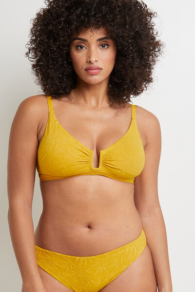 MAILLOT DE BAIN TRIANGLE BRASSIERE JAUNE