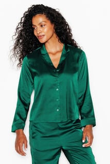 INOUIE CHEMISE DENTELLE DOS VERT