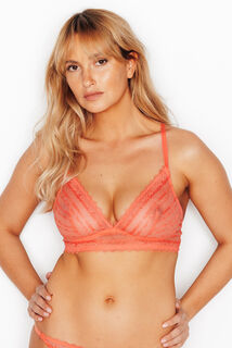 ICE SOUTIEN-GORGE SANS ARMATURES BRODE ORANGE