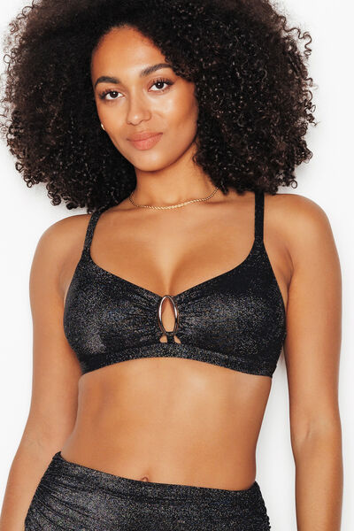 NESS Maillot de bain triangle NOIR