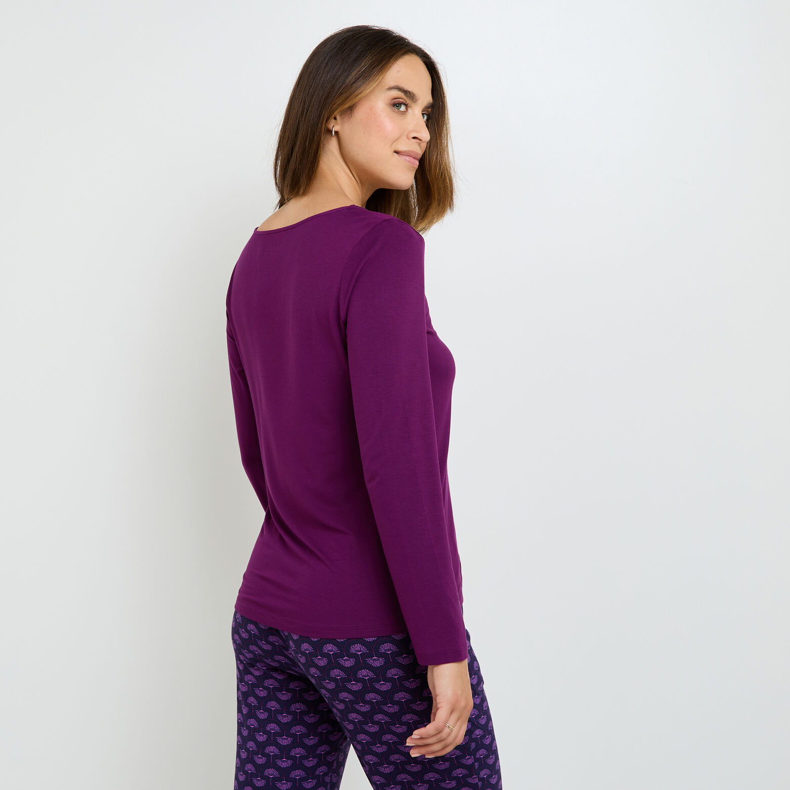 CAMILLE Tee-shirt manches longues ROSE
