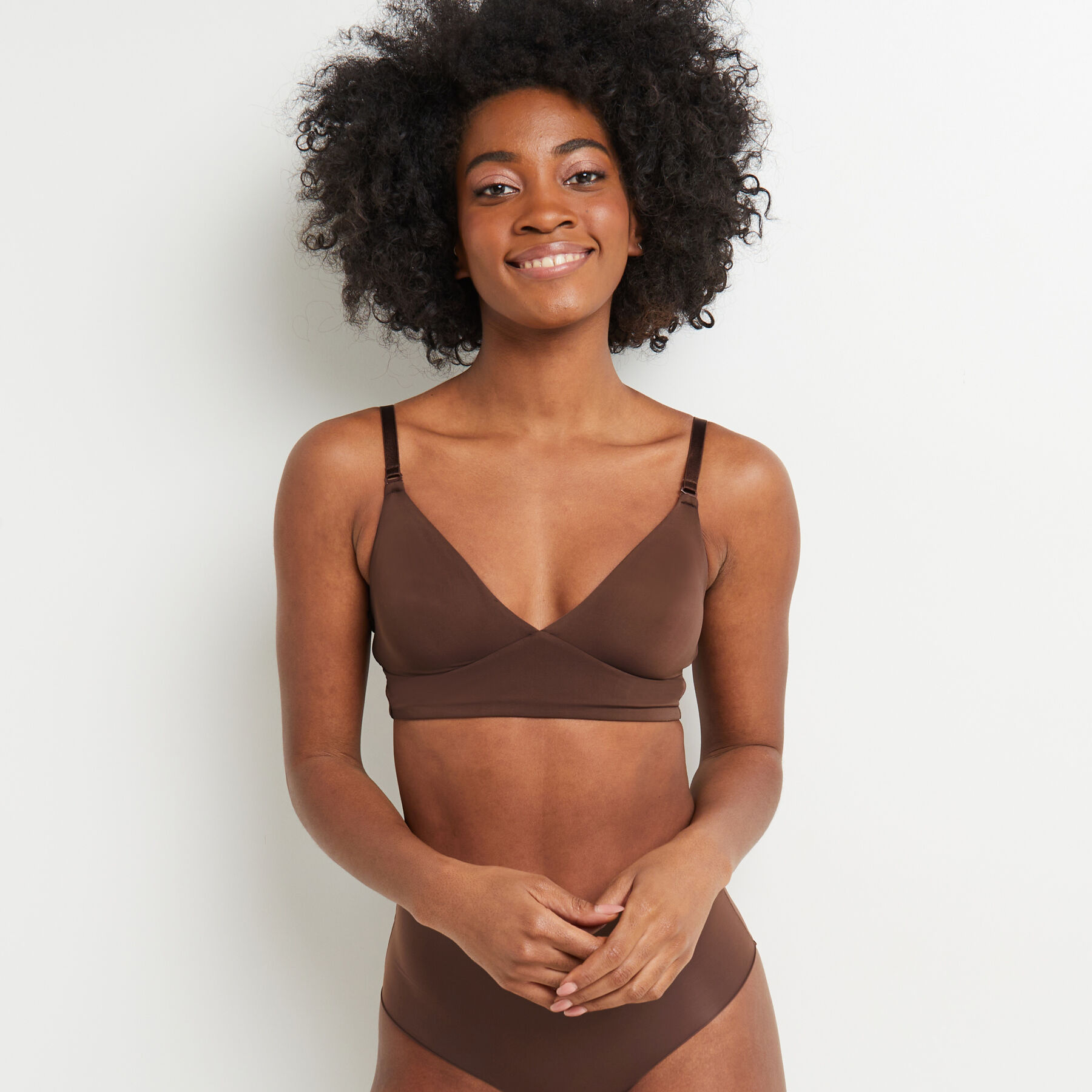 Soutien Gorge Marron taille 95B RougeGorge