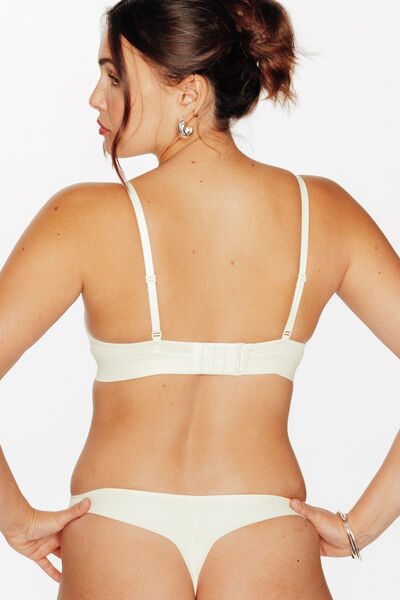SOUTIEN-GORGE SANS ARMATURES ECRU