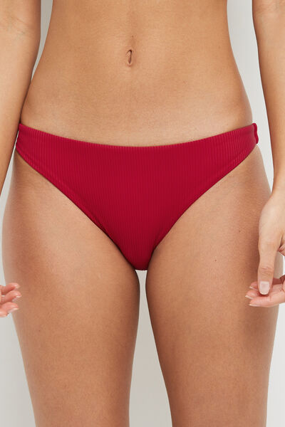 MAILLOT DE BAIN MINI MICROFIBRE ROUGE