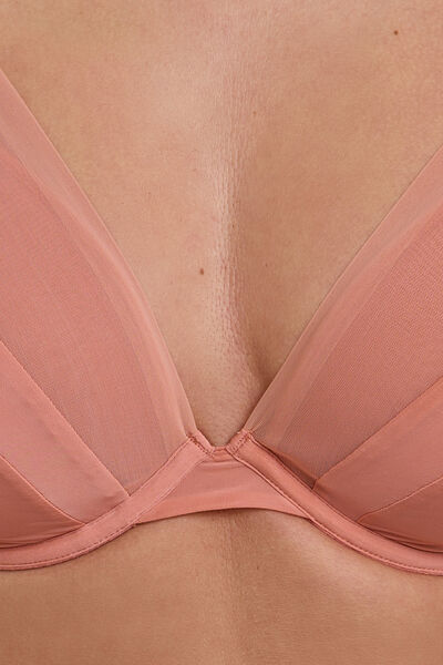 GINNY SOUTIEN-GORGE AMPLIFORME MICROFIBRE ROSE