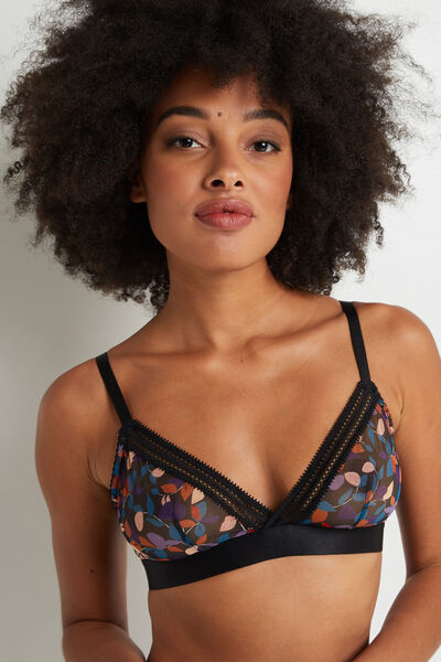 ANTONIA SOUTIEN-GORGE SANS ARMATURES NOIR/ROSE