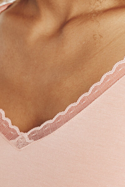 Tee-shirt manches longues BEIGE