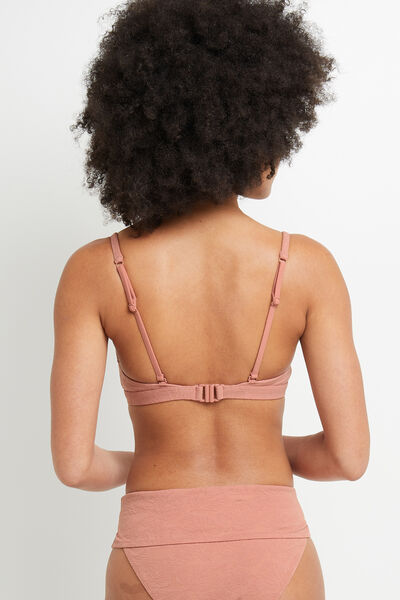 MAILLOT DE BAIN TRIANGLE MICROFIBRE ROSE