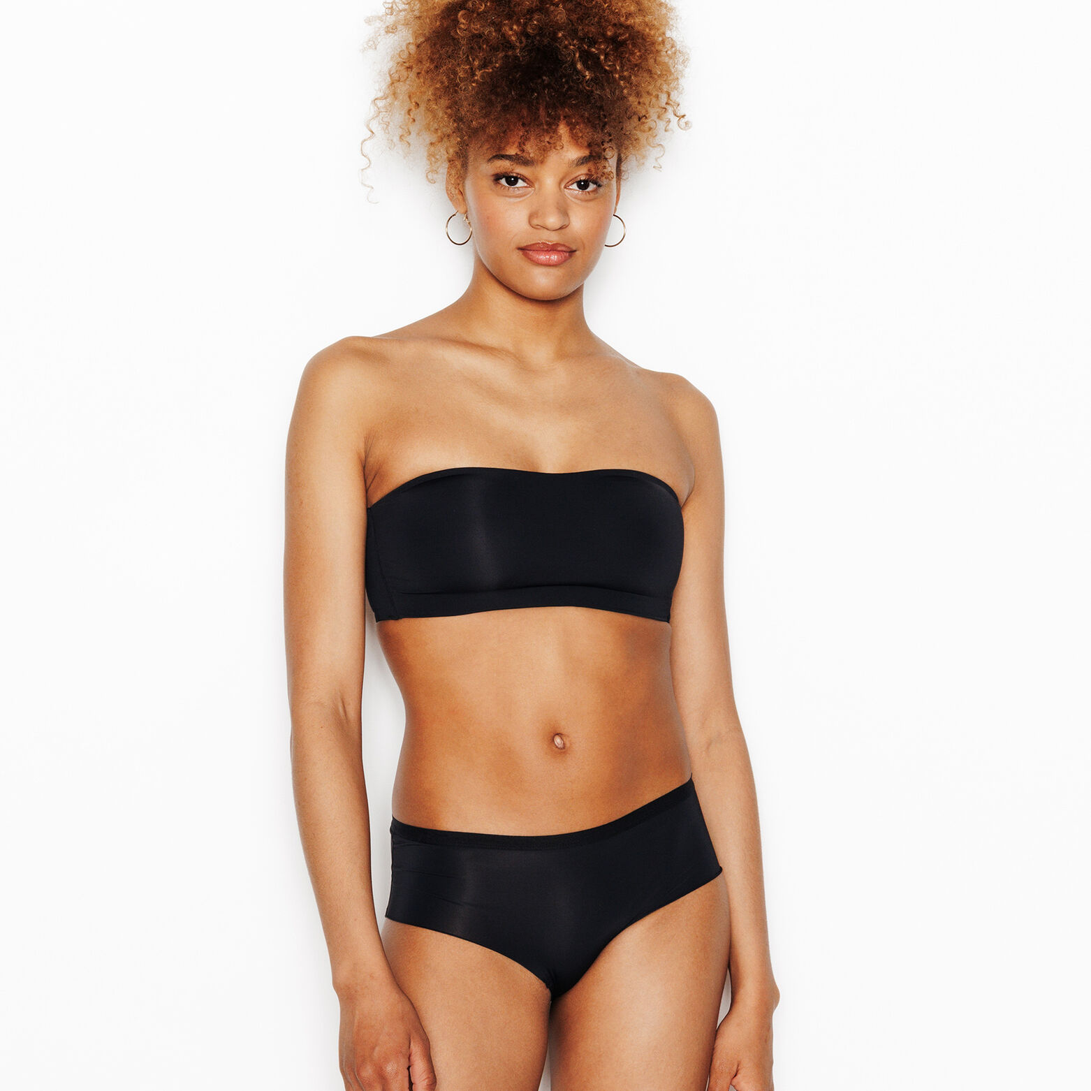 PERFECT SOUTIEN-GORGE BANDEAU MICROFIBRE NOIR