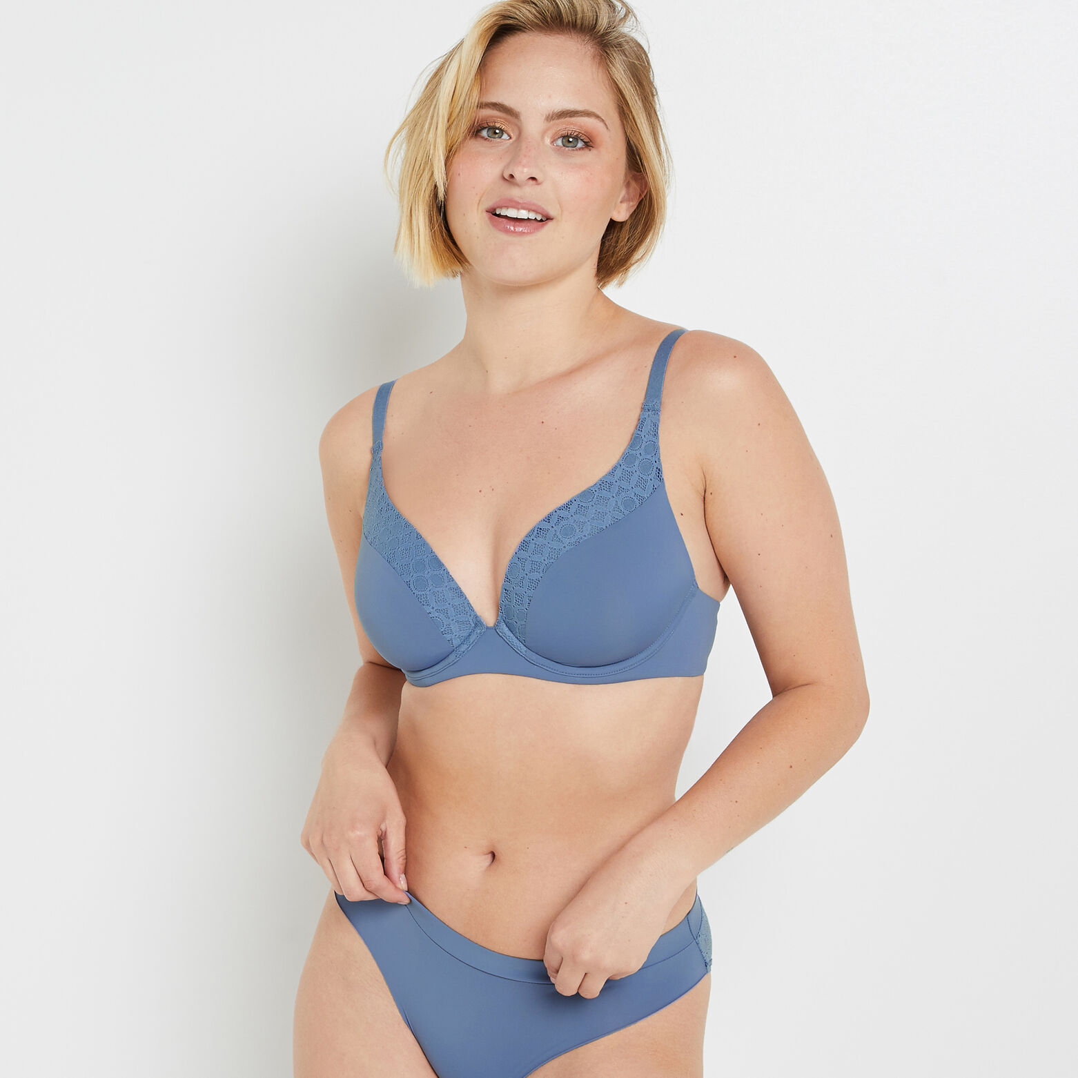 ALMA SOUTIEN-GORGE AMPLIFORME PLUNGE BLEU