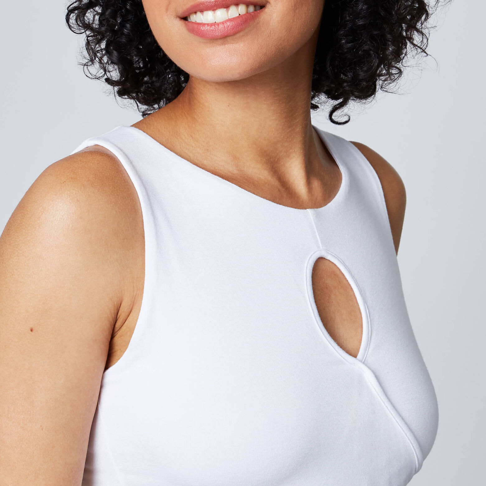 IRIS CROPTOP BLANC