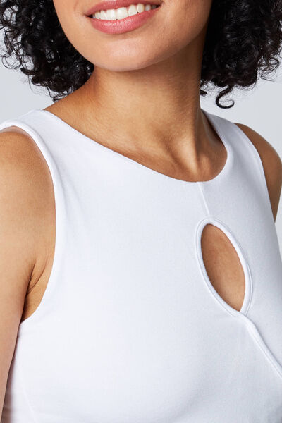 CROPTOP BLANC