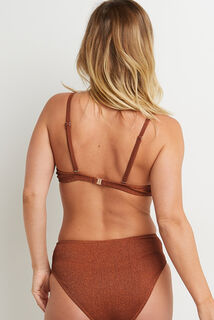 MAGMA MAILLOT DE BAIN COQUE AMPLIFORME MARRON