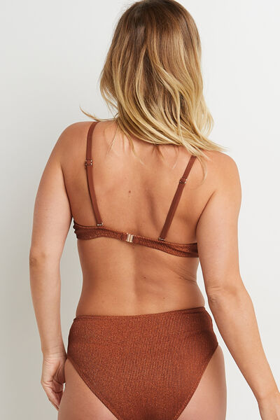 MAGMA MAILLOT DE BAIN COQUE AMPLIFORME MARRON