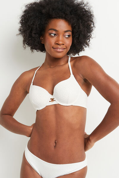 MAUD MAILLOT DE BAIN COQUE BLANC