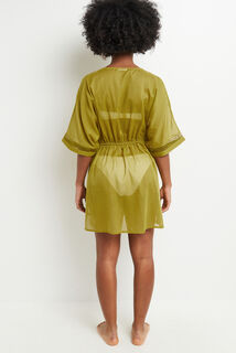 MAUD TUNIQUE VOILE COTON KAKI