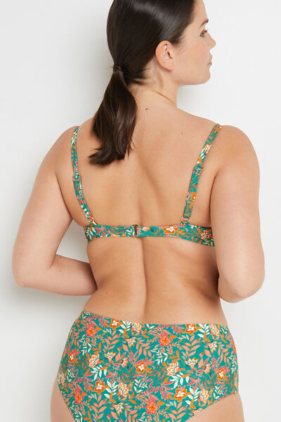 LAIKA MAILLOT DE BAIN CORBEILLE VERT