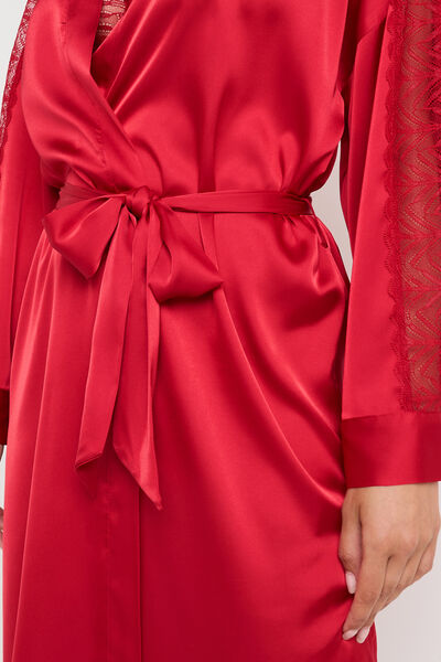 FEMME KIMONO ROUGE