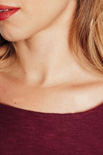 HORTENSE TEE-SHIRT MANCHES LONGUES BORDEAUX